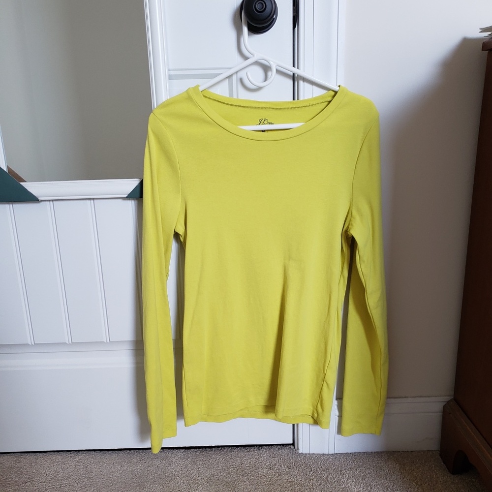 J Crew Perfect Fit Long-Sleeved Tee